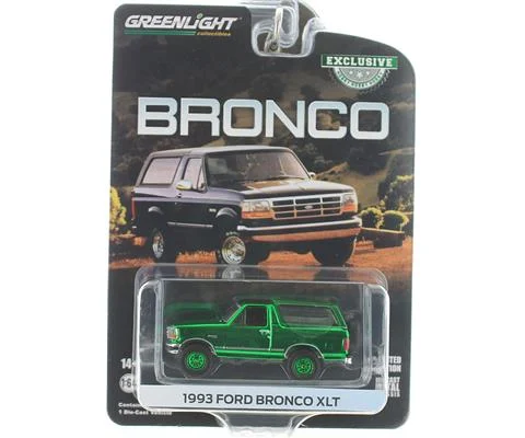 1993 Ford Bronco XLT in Green Chrome - GREENLIGHT