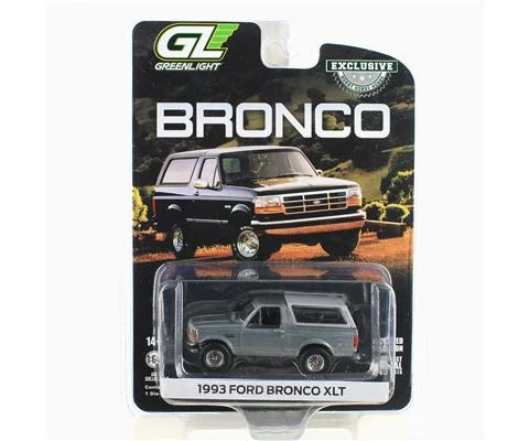 1993 Ford Bronco XLT in Raw Body Grey - GREENLIGHT