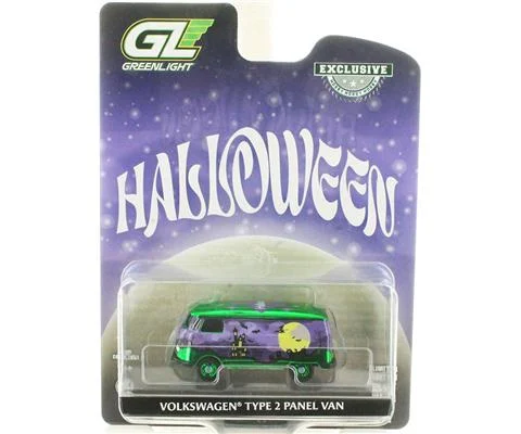Halloween - Volkswagen Type 2 Panel Van in Chrome Green