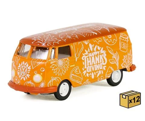 Thanksgiving 2024 - Volkswagen Type 2 Panel Van - 12 Pieces in a Non-Returnable Factory-Sealed Case