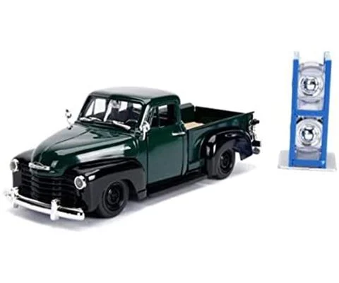 1953 Chevrolet Pickup with Tire Rack and Extra Wheels - JADA TOYS