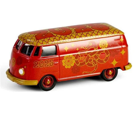 Chinese Zodiac 2025 Year of the Snake - Volkswagen Type 2 Panel Van