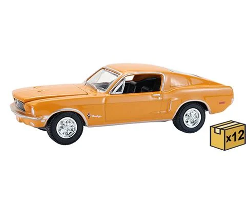 1968 Ford Mustang Fastback in Madagascar Orange - West Coast USA Special Edition - Ford Rainbow of Colors - 12