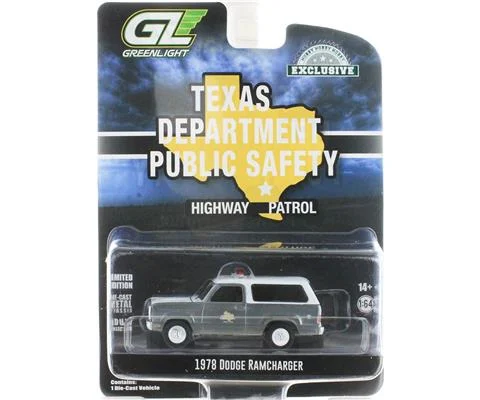 Texas Department of Public Safety - 1978 Dodge Ramcharger in Raw Body Grey - Hot Pursuit series