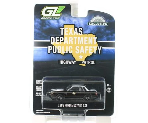 Texas Department of Public Safety - 1982 Ford Mustang SSP - Hot Pursuit Series
