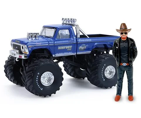 Bigfoot #1 - 1979 Ford F-250 Monster Truck with Scale Bob Chandler Standing Figure