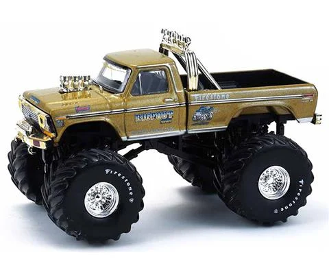 Bigfoot #1 50th Anniversary - 1974 Ford F-250 Monster Truck in Gold Metallic