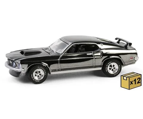 1969 Ford Mustang BOSS 429 - Silver Chrome Edition - John Wick 2014