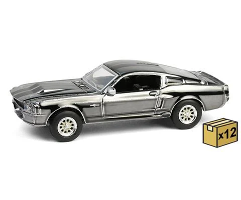 1967 Ford Mustang Eleanor - Silver Chrome Edition