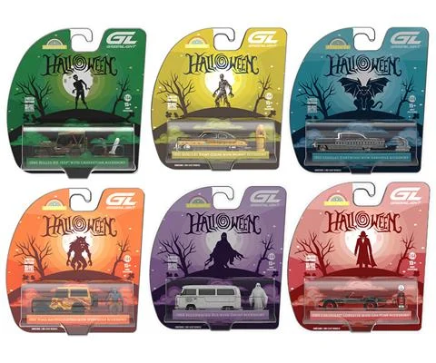 Halloween Monster Edition 1 - 6-Piece Set in a Non-Returnable Factory-Sealed Case