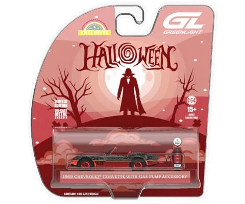1969 Chevrolet Corvette - Vampire Tribute with Coffin Gas Pump Accessory