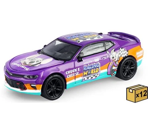 Chuck E Cheese Racing World and Hendrick Motorsports Collaboration - 2016 Chevrolet Camaro SS - 12 Pieces in a Non-Returnable