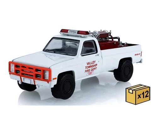 VTFD - 1983 Chevrolet K20 Custom Deluxe 4X4 Brush Fire Truck - Valley Township Fire Department Heavy Chevy Danville Pennsylvania