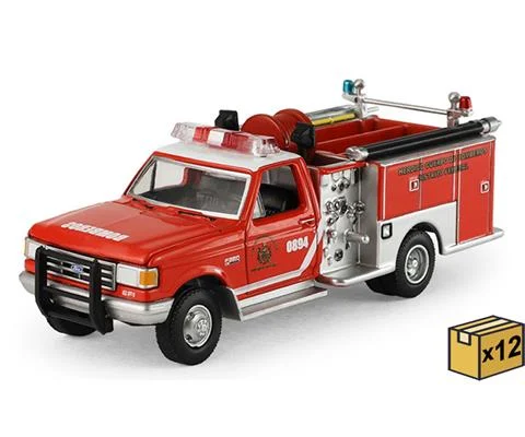 1990 Ford F-350 Mini Pumper Fire Truck - Heroico Cuerpo de Bomberos Distrito Federal Mexico