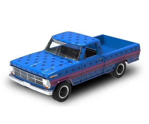 1969 Ford F-100 Truck - USA 250 Tribute - Norman Rockwell
