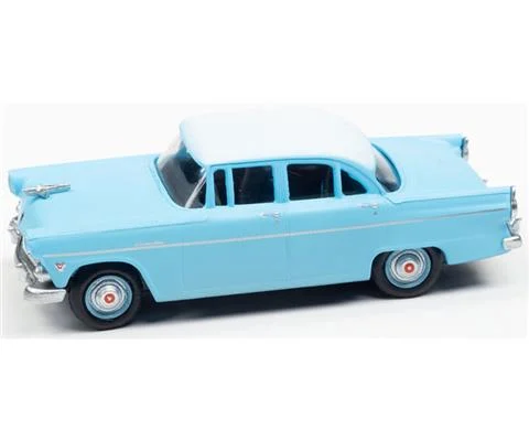 1955 Ford 4-Door Sedan in Aquatone Blue