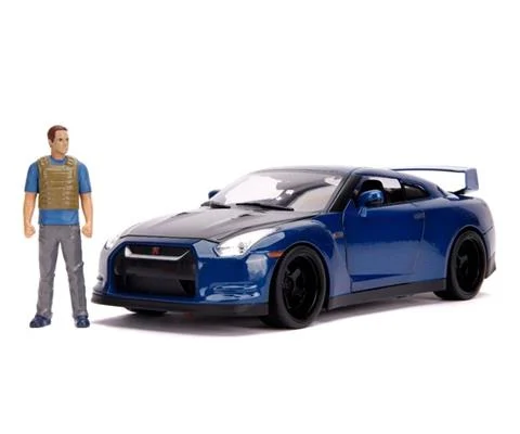 Nissan GT-R R35 with Brian Figure and Working Lights - Furious 7 2015