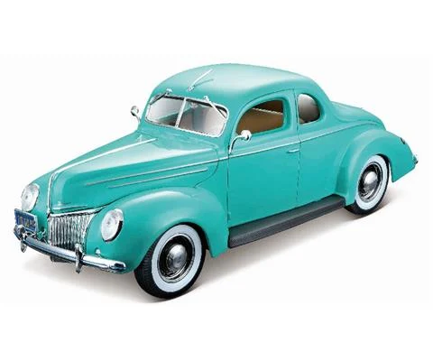 1939 Ford Deluxe Coupe in Mint Green - MAISTO