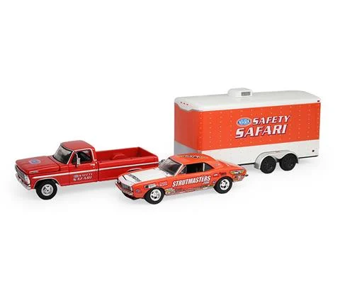 1969 Ford F-250 and 1969 Chevrolet Z/28 Camaro with Dan Fletcher and Enclosed Hauler Safety Safari