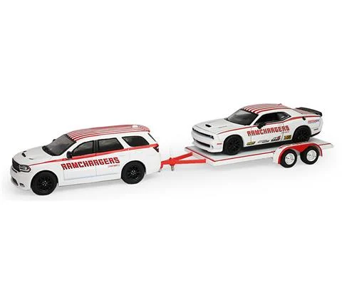 Ramchargers - 2018 Dodge Durango and 2016 Dodge Challenger R-T Hemi with Flatbed Trailer