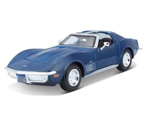 1970 Chevrolet Corvette in Blue - MAISTO