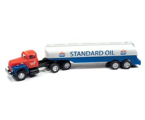 Standard Oil - 1954 IH R-190 Tractor with Tanker Trailer