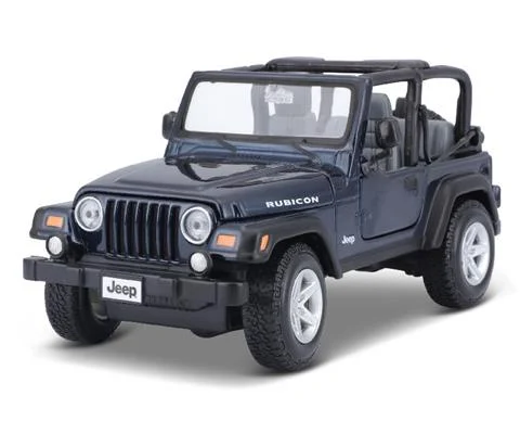 Jeep Wrangler Rubicon in Metallic Deep Blue - MAISTO