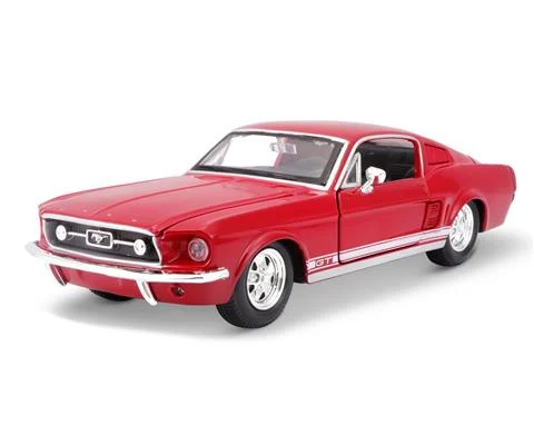 1967 Ford Mustang GT in Red - MAISTO