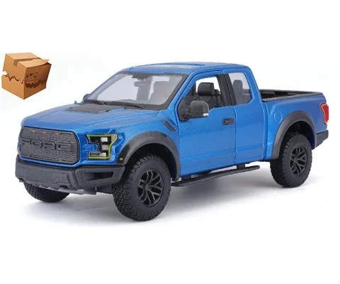 2017 Ford F150 Raptor Pickup Truck in Blue - MAISTO