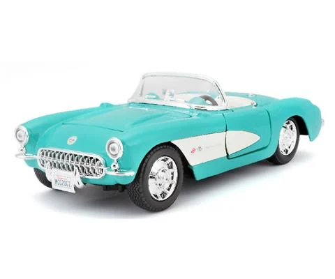 1957 Chevrolet Corvette in Turquoise - MAISTO