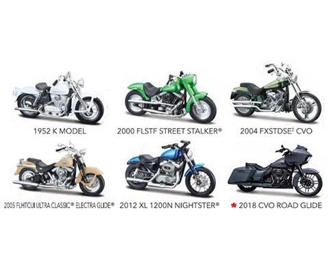 Harley-Davidson Series 37 - Six-Piece SET