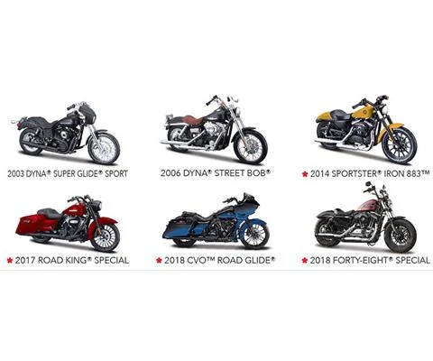 Harley-Davidson Series 39 - Six-Piece SET