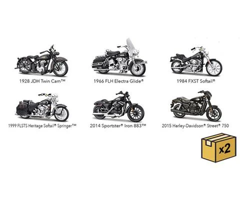 Harley-Davidson Series 41 - Black Series Twelve-Piece CASE