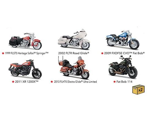 Harley-Davidson Series 42 Twelve-Piece CASE