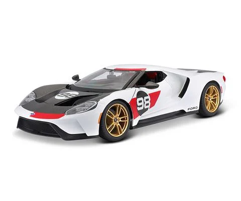 2021 Ford GT Heritage Series in White Black and Red - #98