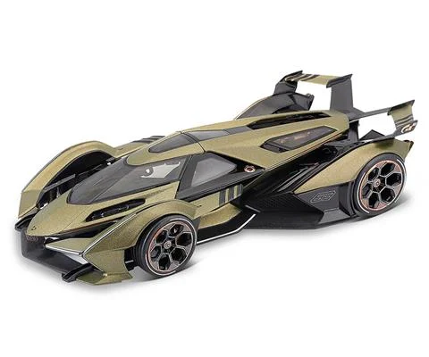 Lamborghini V12 in Matte Green - Vision Gran Turismo