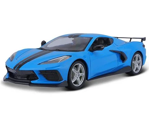 2020 Chevrolet Corvette Stingray Z51 High Wing in Blue - MAISTO