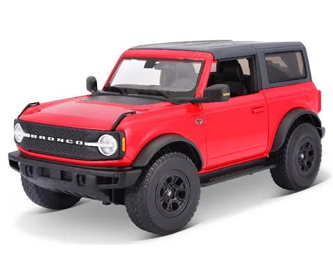 2021 Ford Bronco Wildtrak Two Door in Red - MAISTO