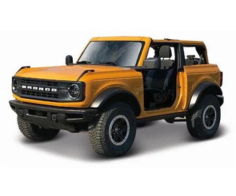2021 Ford Bronco Badlands without Doors in Orange - MAISTO