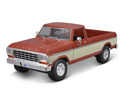 1979 Ford F-150 Pickup Truck in Brown and Cream