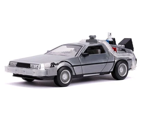 Delorean Time Machine with Light - Back to the Future Part II 1989