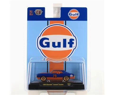 Gulf Oil - 1969 Chevrolet Camaro Custom with Custom Gulf Graphics in Blue and Orange - SPECIAL CHASE UNIT