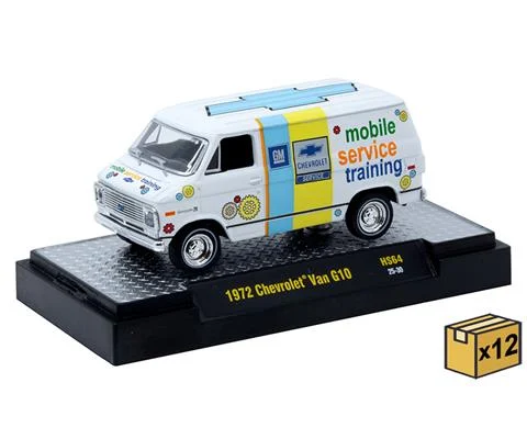 1972 Chevrolet G10 Van - Training Wheels - 12 Pieces in a Non-Returnable Case