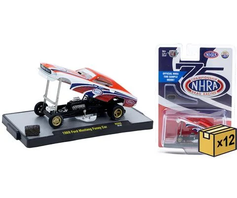 NHRA 75th Anniversary - 1969 Ford Mustang Funny Car - 12 Pieces in a Non-Returnable Case