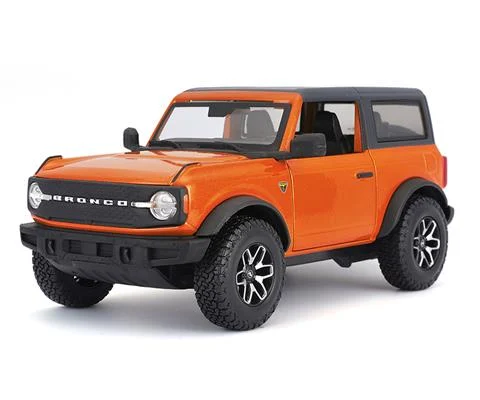 2021 Ford Bronco Badlands Two Doors in Orange - MAISTO