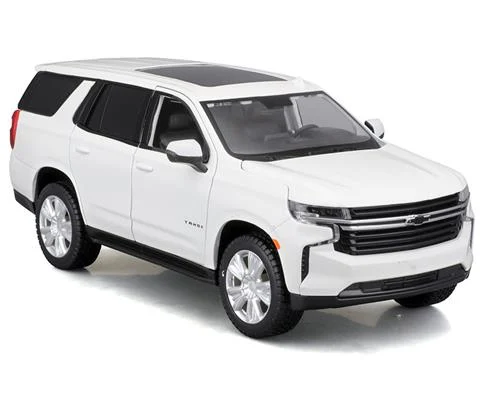 2021 Chevrolet Tahoe in White - MAISTO