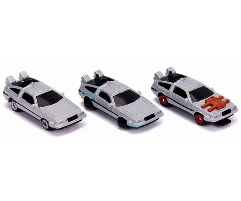 Back to the Future - Nano Hollywood Rides 3-in-1 Blister Pack