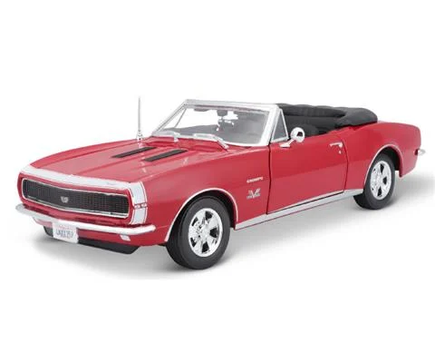 1967 Chevrolet Camaro SS 396 Convertible in Red - MAISTO