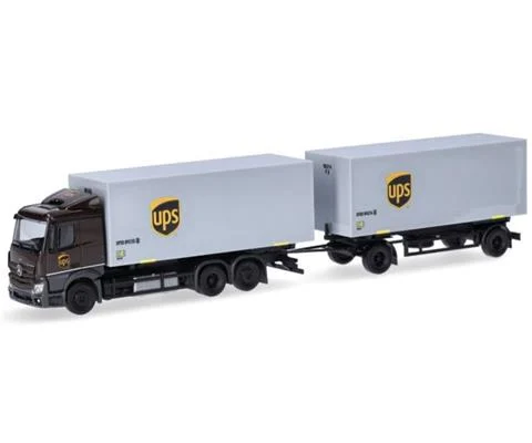 UPS - Mercedes-Benz Actros Classicspace with Interchangeable Box Trailer