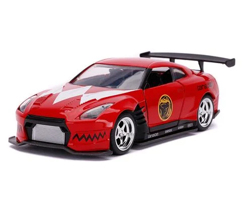 2009 Nissan GT-R R35 - Red Power Ranger Themed